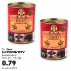Allahindlus - Dr.Stern kassikonserv