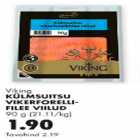 Allahindlus - Viking külmsuitsu vikerforellifilee viilud