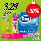 Tualettpaber Zewa Deluxe White, 12 rulli