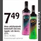 Allahindlus - Muu piiritusjook Smirnoff Electric Apple või Berry