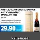 Allahindlus - PRANTSUSMAA KPN KVALITEETVAHUVEIN MOET&CHANDON BRUT