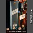 Alkohol - JOHNNY WALKER’i viskid Platinum 