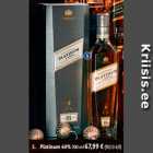 Allahindlus - JOHNNY WALKER’i viskid Platinum 