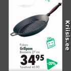 Allahindlus - Fiskars Grillpann Brasserie 27 cm