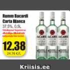 Allahindlus - Rumm Bacardi Carta Blanca