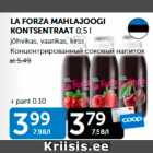 LA FORZA MAHLAJOOGI KONTSENTRAAT 0,5 l