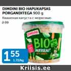 DIMDINI BIO HAPUKAPSAS PORGANDITEGA 900 g