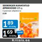 SEEBERGER KUIVATATUD APRIKOOSID 125 g