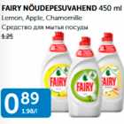 FAIRY NÕUDEPESUVAHEND 450 ml