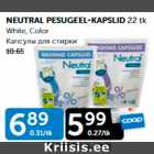 NEUTRAL PESUGEEL-KAPSLID 22 tk