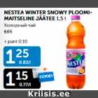 NESTEA WINTER SNOWY PLOOMIMAITSELINE JÄÄTEE 1,5 l