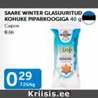 SAARE WINTER GASUURITUD KOHUKE PIPARKOOGIGA 40 g