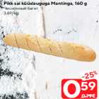 Allahindlus - Pikk sai küüslauguga Mantinga, 160 g
