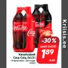 Karastusjook
Coca-Cola, 2x1,5 l