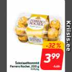 Šokolaadikommid
Ferrero Rocher, 200 g
