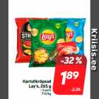 Kartulikrõpsud
Lay's, 265 g