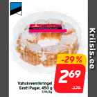 Vahukreemikringel
Eesti Pagar, 450 g