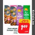 Rukki näkileib
Ruissipsi, 150 g