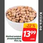 Röstitud soolatud
pistaatsiapähkel
Rimi, kg