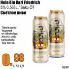 Allahindlus - Hele õlu Karl Friedrich