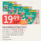 Mähkmed - Püksmähkmed Giant pack+