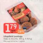Lihapihvid juustuga