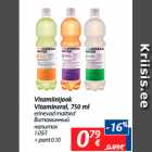 Allahindlus - Vitamiinijook
Vitamineral, 750 ml


