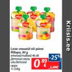 Allahindlus - Laste smuutid või püree
Milupa, 80 g
