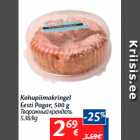 Kohupiimakringel
Eesti Pagar, 500 g
