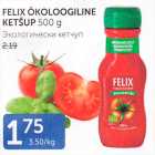 FELIX ÖKOLOOGILINE KETŠUP 500 G