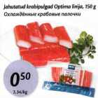 Allahindlus - Jahutatud krabipulgad Optima linija, 150 g