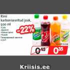 Allahindlus - Rimi
karboniseeritud jook,
500 ml