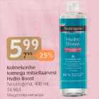 Kolmekordse toimega mitsellarvesi Hysro Boost