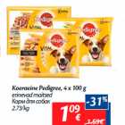 Allahindlus - Koeraeine Pedigree, 4 x 100 g

