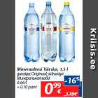 Mineraalvesi Värska, 1,5 l

