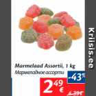 Marmelaad Assortii, 1 kg
