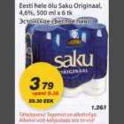 Eesti hele õlu Saku Originaal