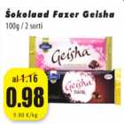 Šokolaad Fazer Geisha