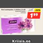 Rimi tualettpaber, 3-kihiline, 8 rulli