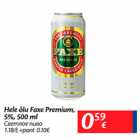 Alkohol - Hele õlu Faxe Premium