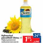 Allahindlus - Rafineeritud päevalilleõli Oleina, 1 l