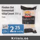 Finden Ost
Emmentali
tüüpi juust 350 g