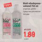 BioD nõudepesu-
vahend 750 ml