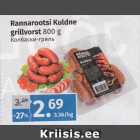 Rannarootsi Kuldne 
grillvorst 
800 g