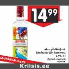 Allahindlus - Muu piiritusjook
Beefeater Gin Summer,
40%, 1 l