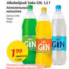 Allahindlus - Alkohoolijook Saku GN, 1,5 l