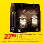 Allahindlus - Liköör Vana Tallinn, 40%, 4 x 50 cl