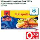 Allahindlus - Külmutatud kalapulgad Esva, 250 g
