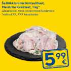 Allahindlus - Šašlõkk broilerikintsulihast,
Meistrite Kvaliteet, 1 kg*
