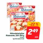 Магазин:Hüper Rimi, Rimi, Mini Rimi,Скидка:Замороженная пицца
Ristorante, 330-355 г